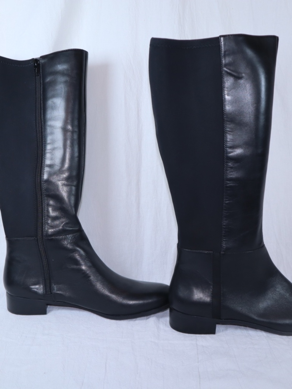 Nine West Vintage America Collection Women's Selenao Riding Boots Black Zip 9.5M - Picture 5 of 9